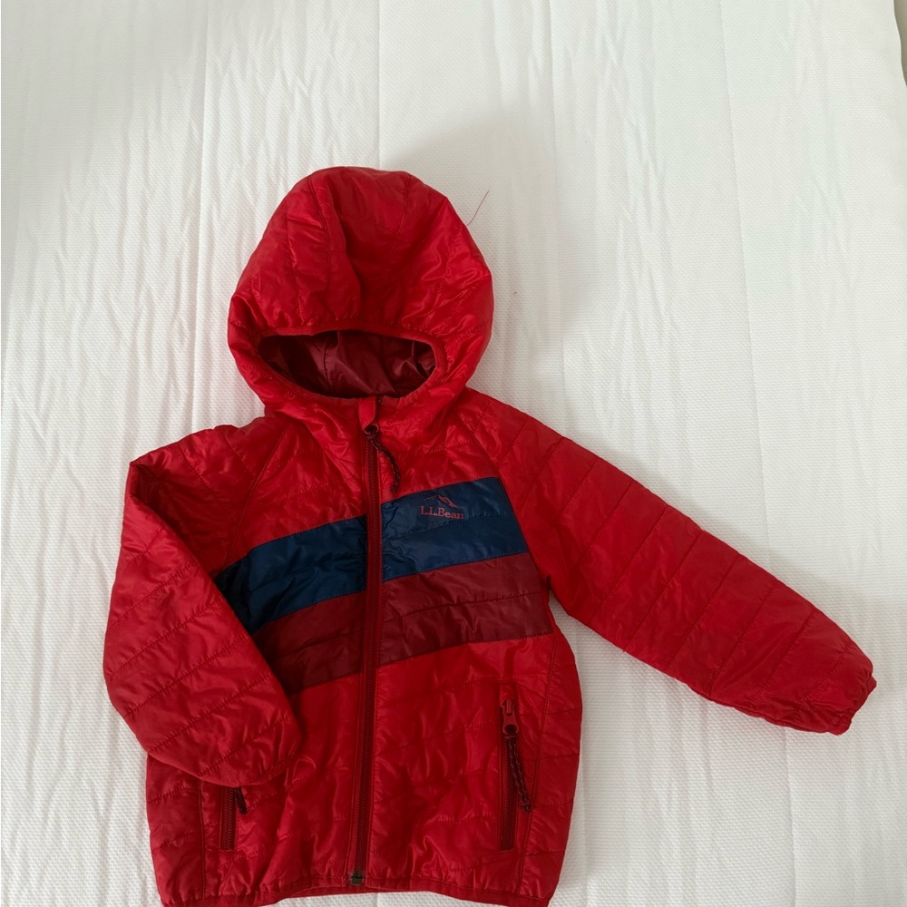 LLBean Kids Down Hooded Jacket